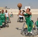 Wheelchair basketball game in Hillah