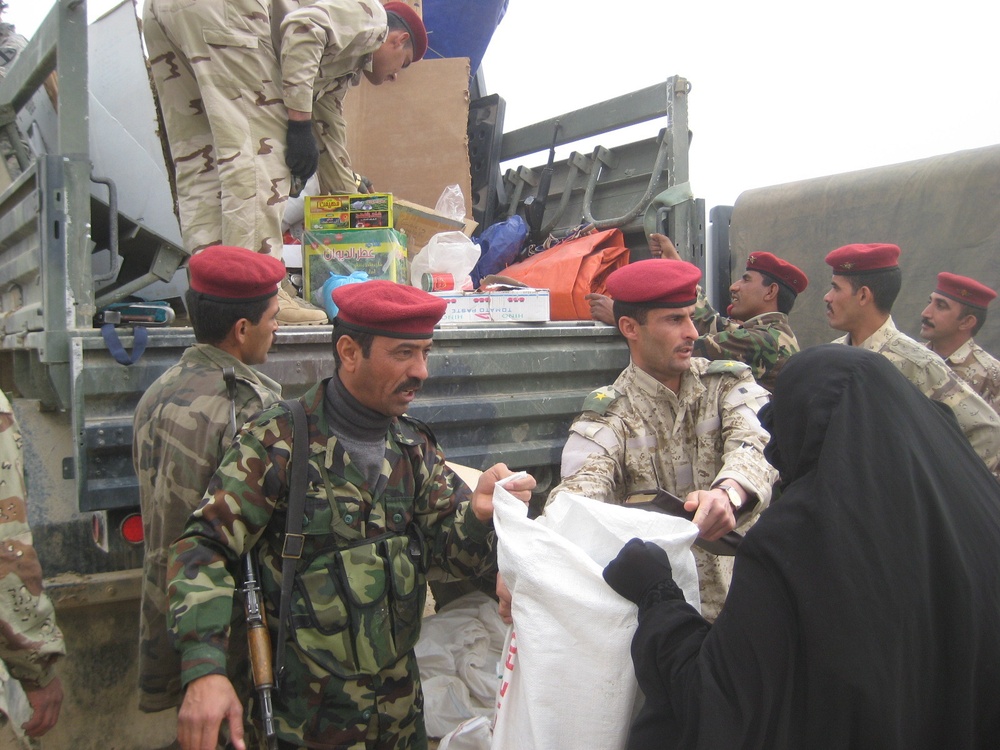 Iraqi army builds confidence in Maysan