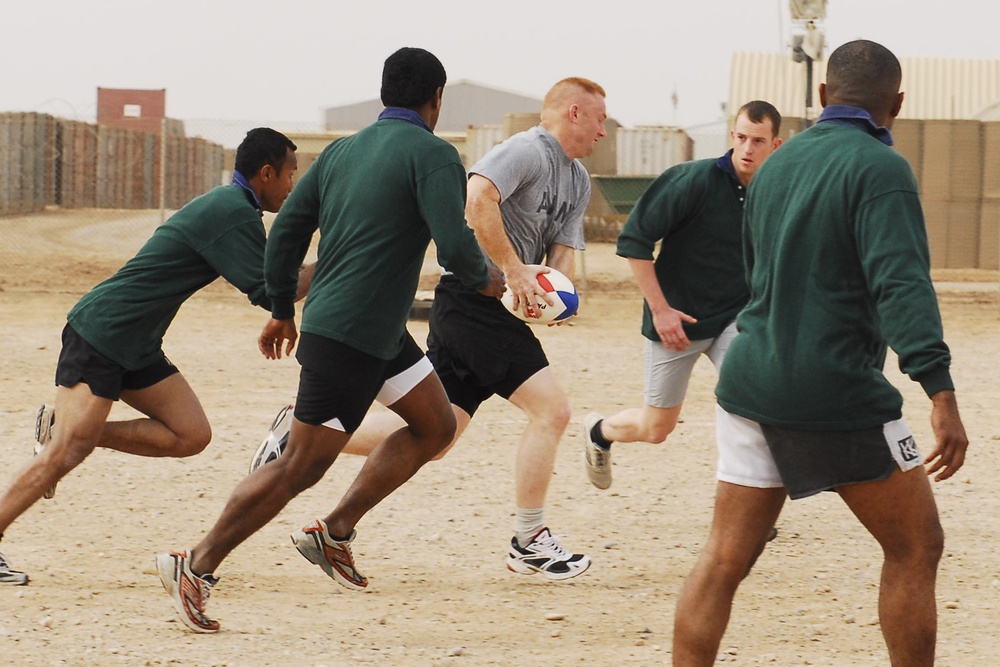 Rugby Game in Basrah