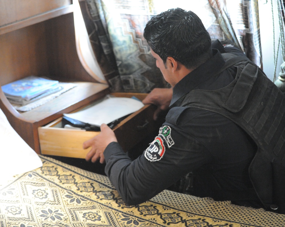 Patrol in eastern Baghdad