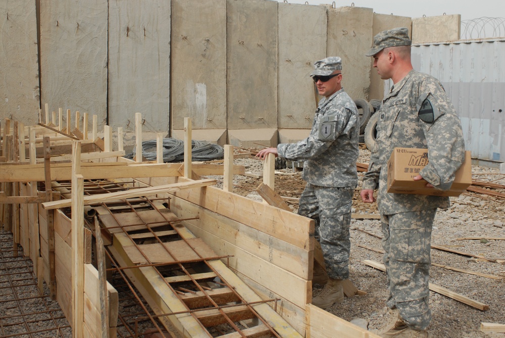 Construction in Kadhimiya, Iraq
