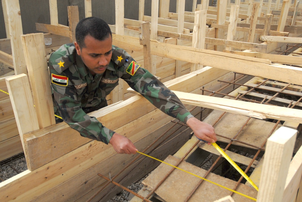 Construction in Kadhimiya, Iraq