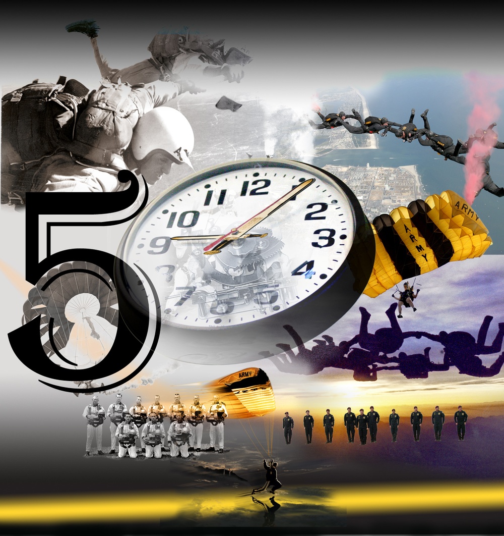 U.S. Army Parachutes Team to Kick Off 50 Year Celebration