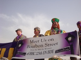Baghdad for Mardi Gras? No problem of life