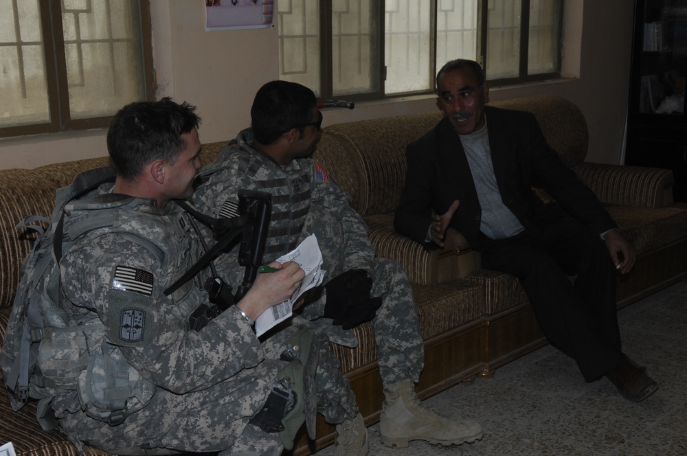 Pen Pal Mission in Al Hayy, Iraq