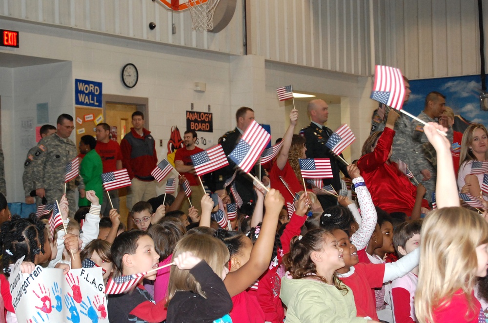 Kenwood Elementary honors Soldiers with Freedom, Liberty and American Gratitude