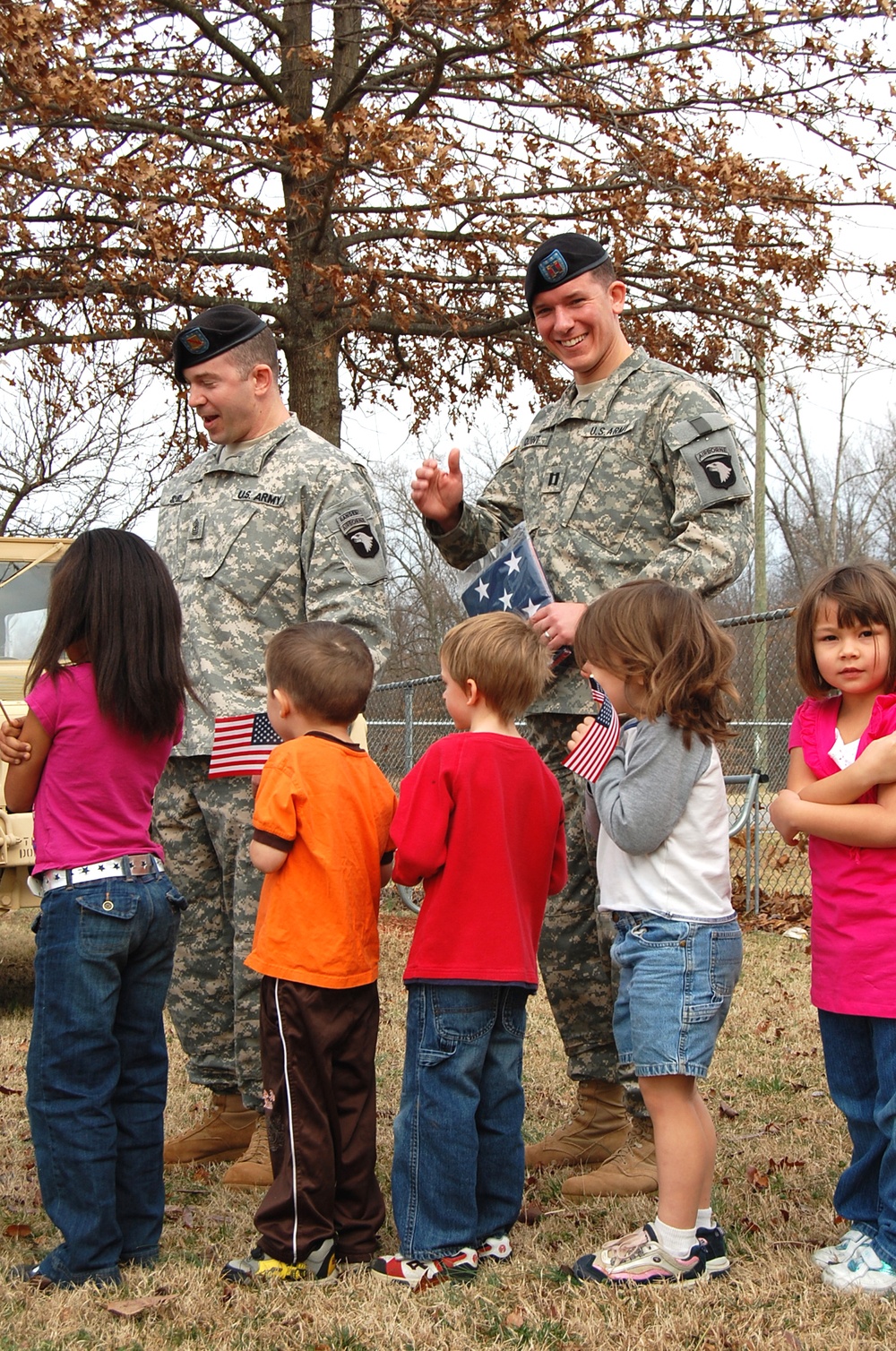 Kenwood Elementary Honors Soldiers With Freedom, Liberty and American Gratitude