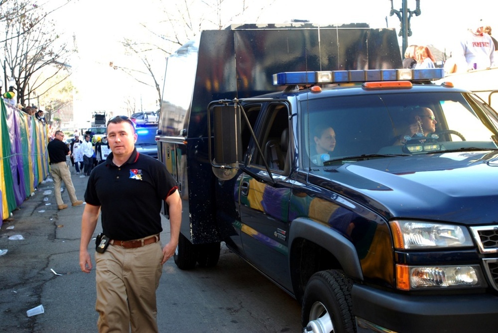 Guard keeps Mardi Gras safe from potential threats