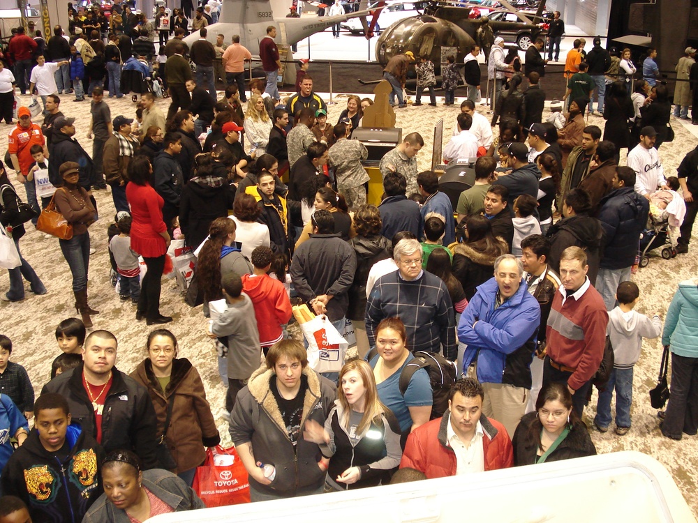 U.S. Army Participates in Chicago Auto Show