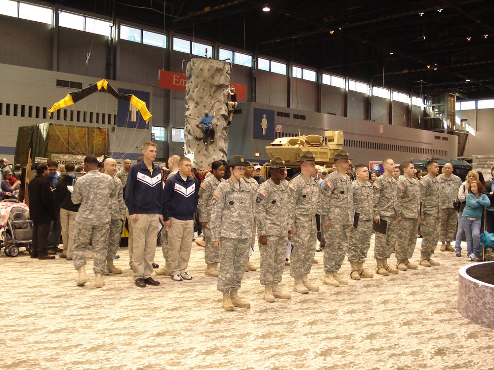 U.S. Army Participates in Chicago Auto Show
