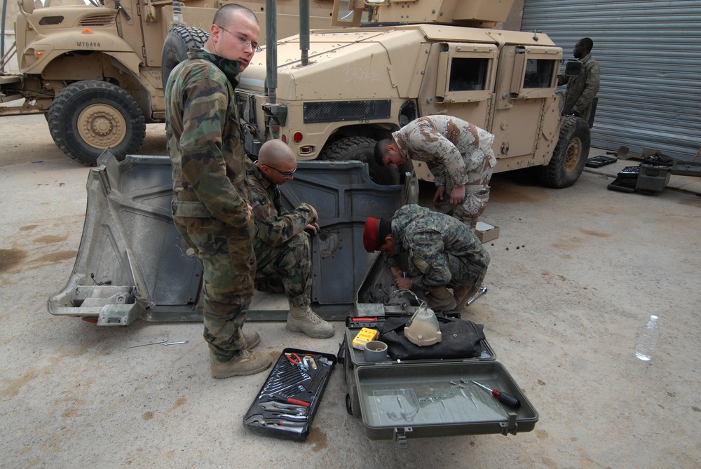 Maintenance training in Kadhimiya