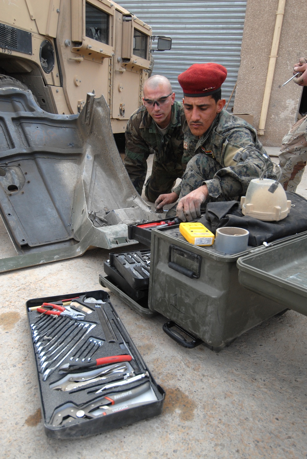 Maintenance training in Kadhimiya