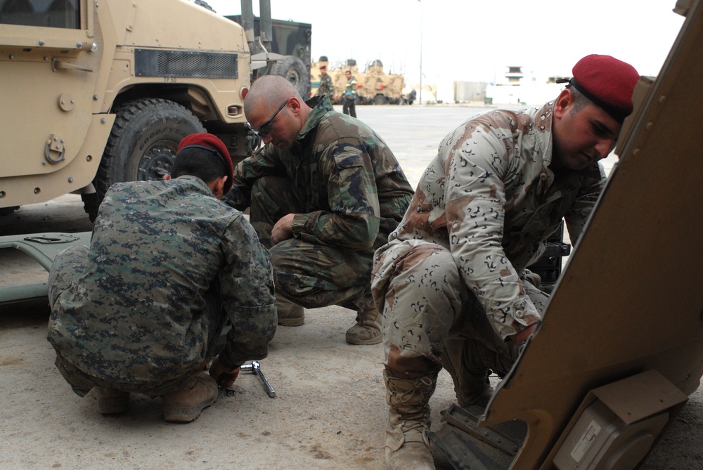 Maintenance training in Kadhimiya