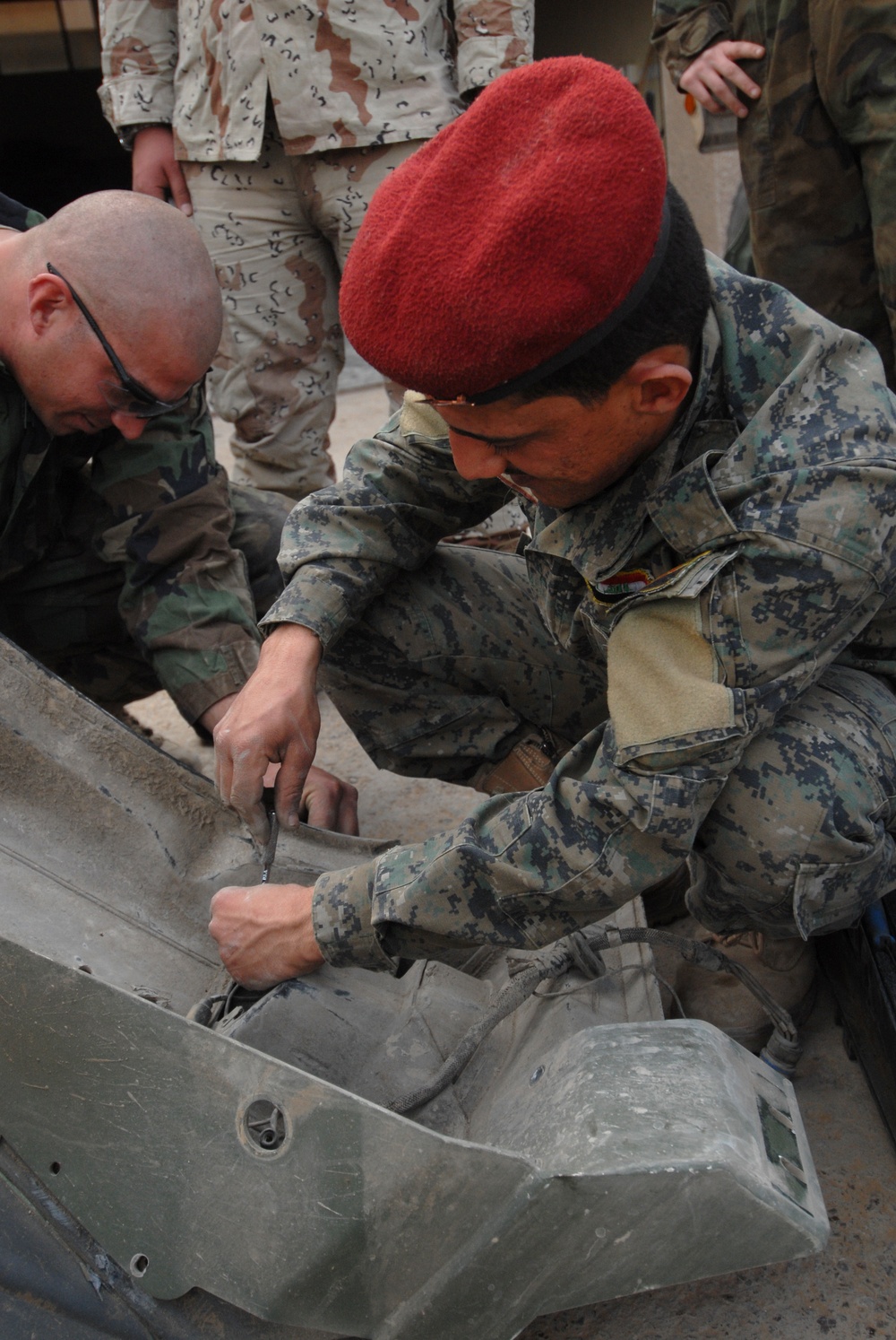 Maintenance training in Kadhimiya