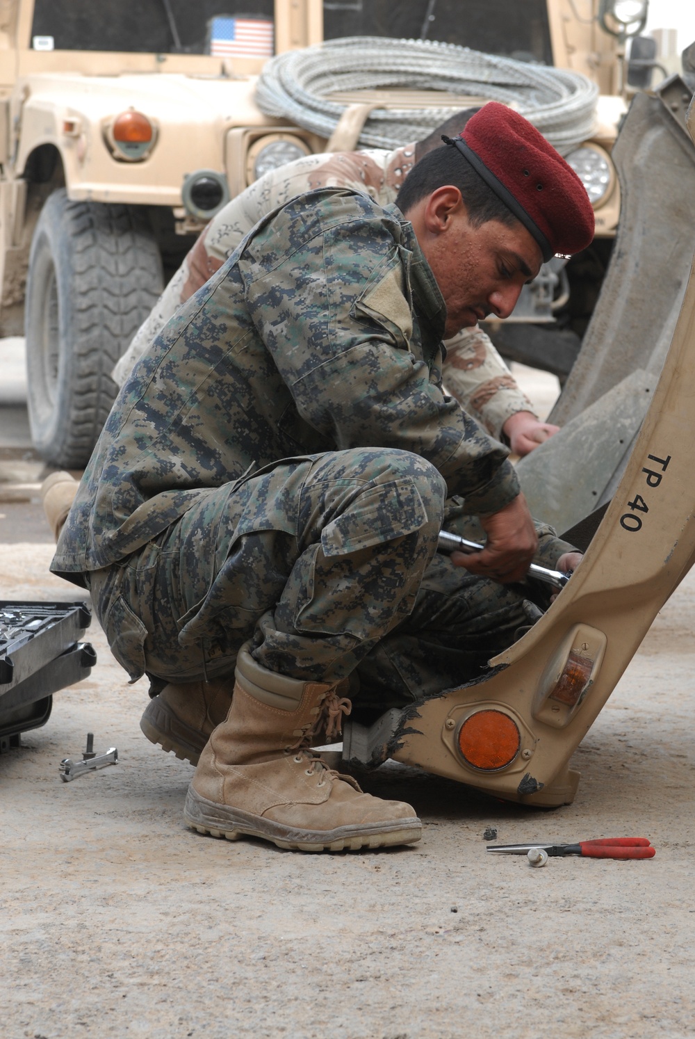 Maintenance training in Kadhimiya