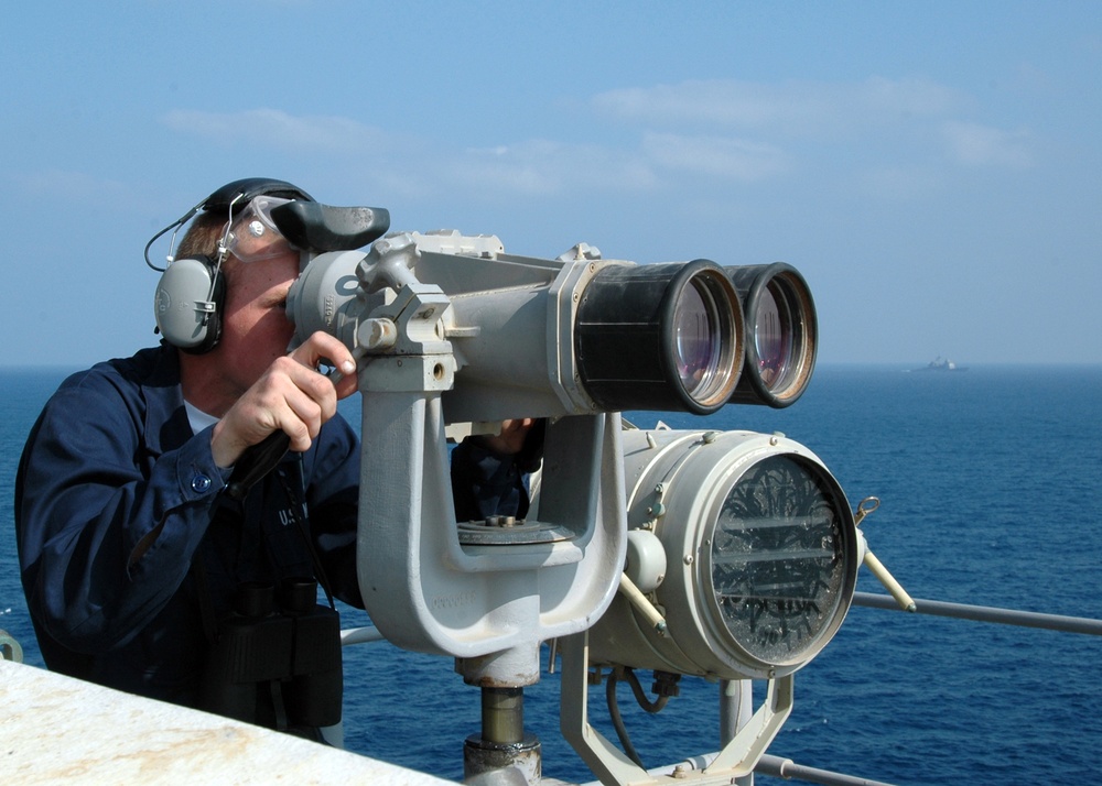 Action aboard the USS Iwo Jima