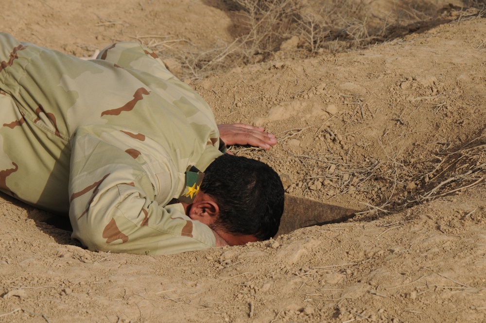 Patrol in Rashaad, Iraq