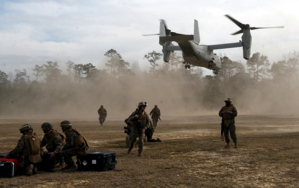 Marines, State Department Employees, Train for Future Coordination