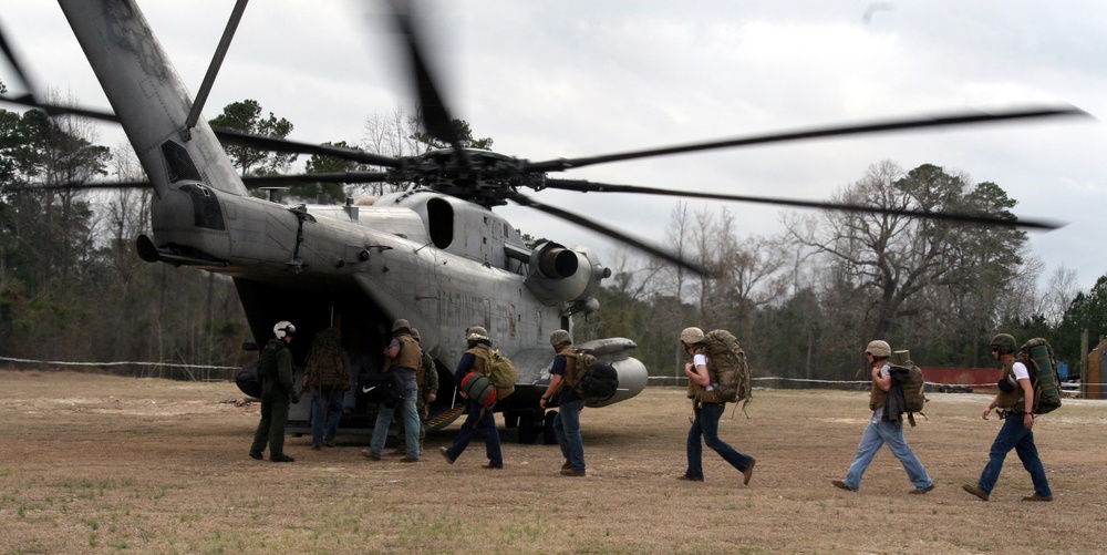 Marines, State Department Employees, Train for Future Coordination