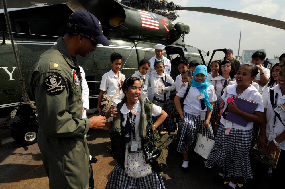 USS Blue Ridge activity