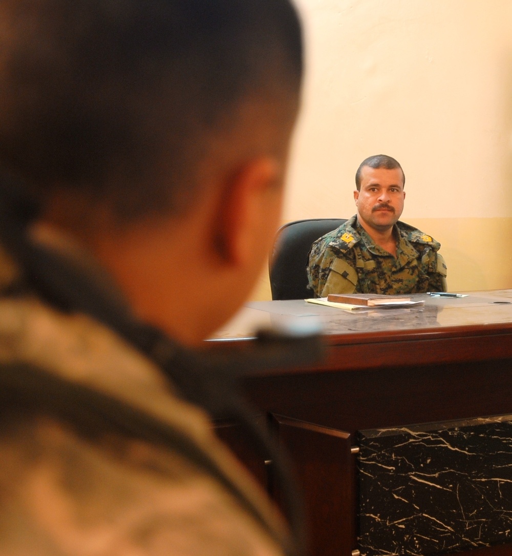 Comanche Soldiers work to ensure Iraqi security forces success, local future