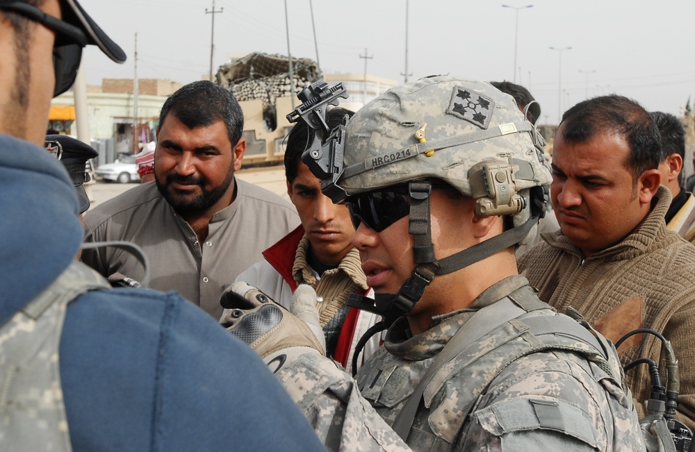 Comanche Soldiers work to ensure Iraqi security forces success, local future