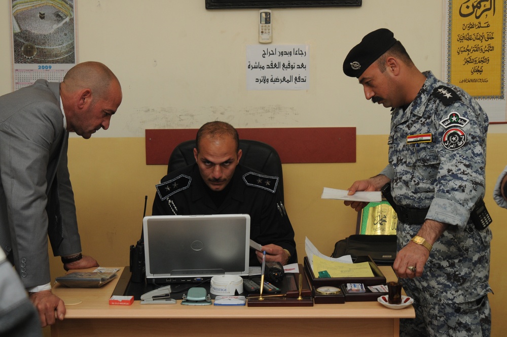 Looking for stolen automobiles in Kirkuk