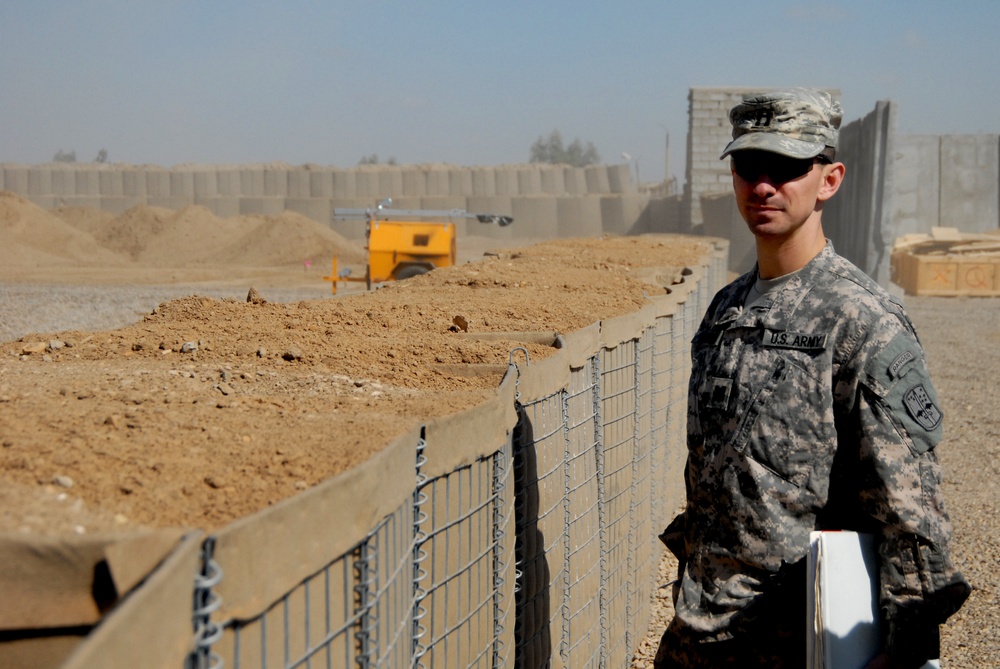 Construction at Patrol Base Mahawil