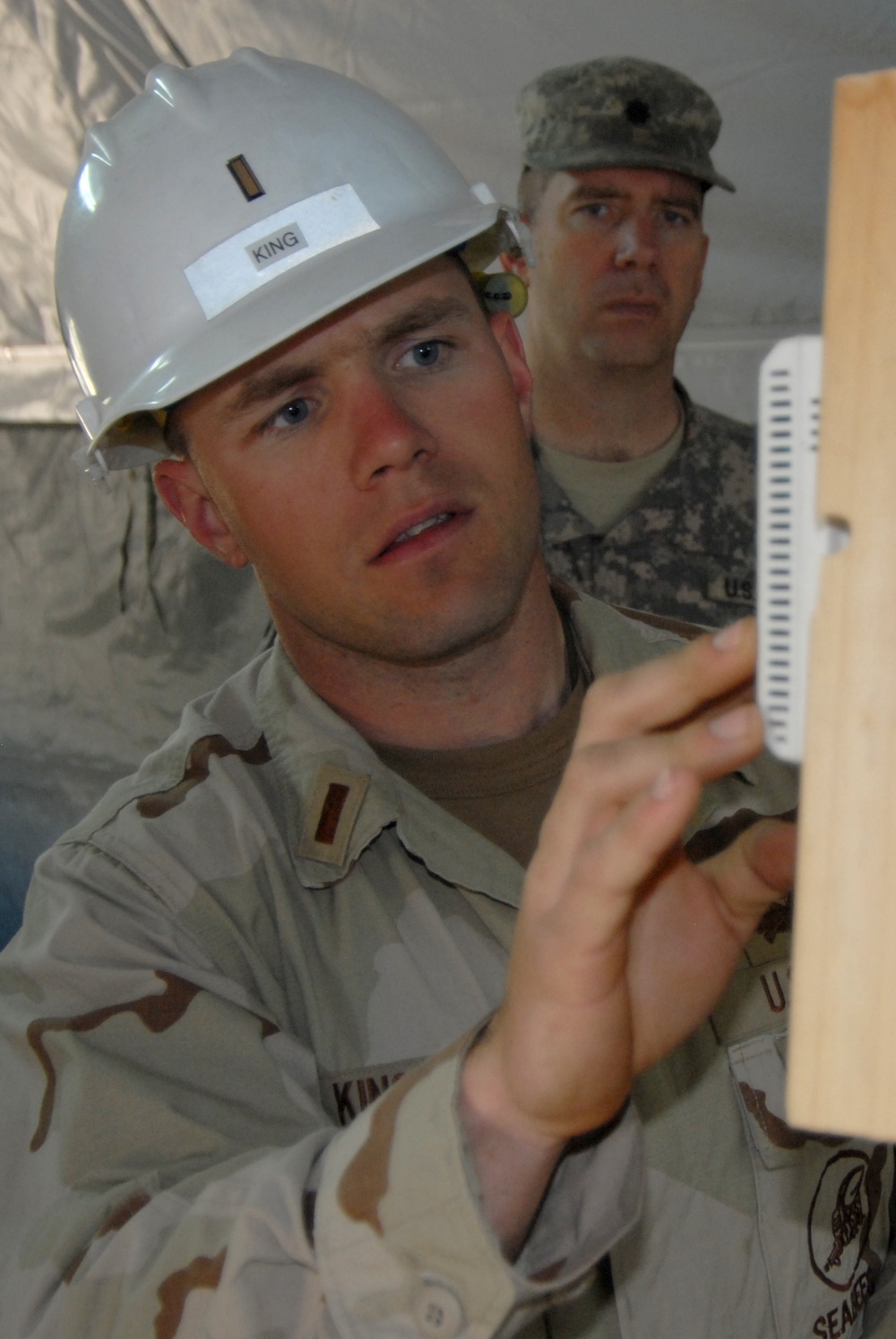 Construction at Patrol Base Mahawil