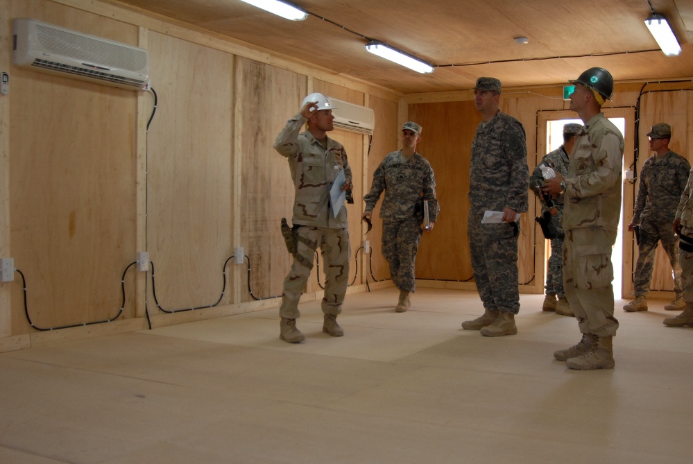 Construction at Patrol Base Mahawil