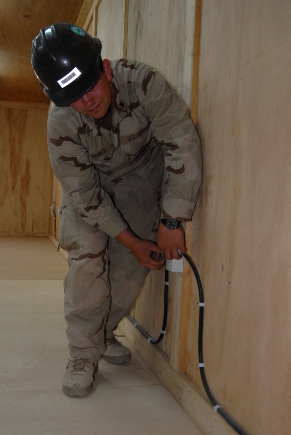 Construction at Patrol Base Mahawil