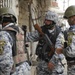 Patrol in the Zinjali neighborhood of Mosul
