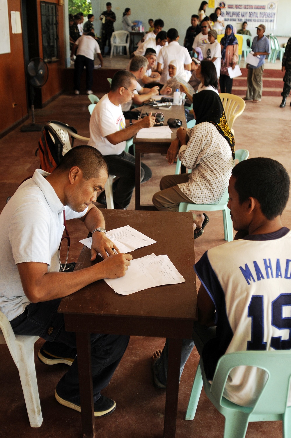 Medical and dental civic action program in the Philippines