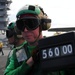 Aerial action aboard the USS Nimitz