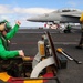 Aerial action aboard the USS Nimitz