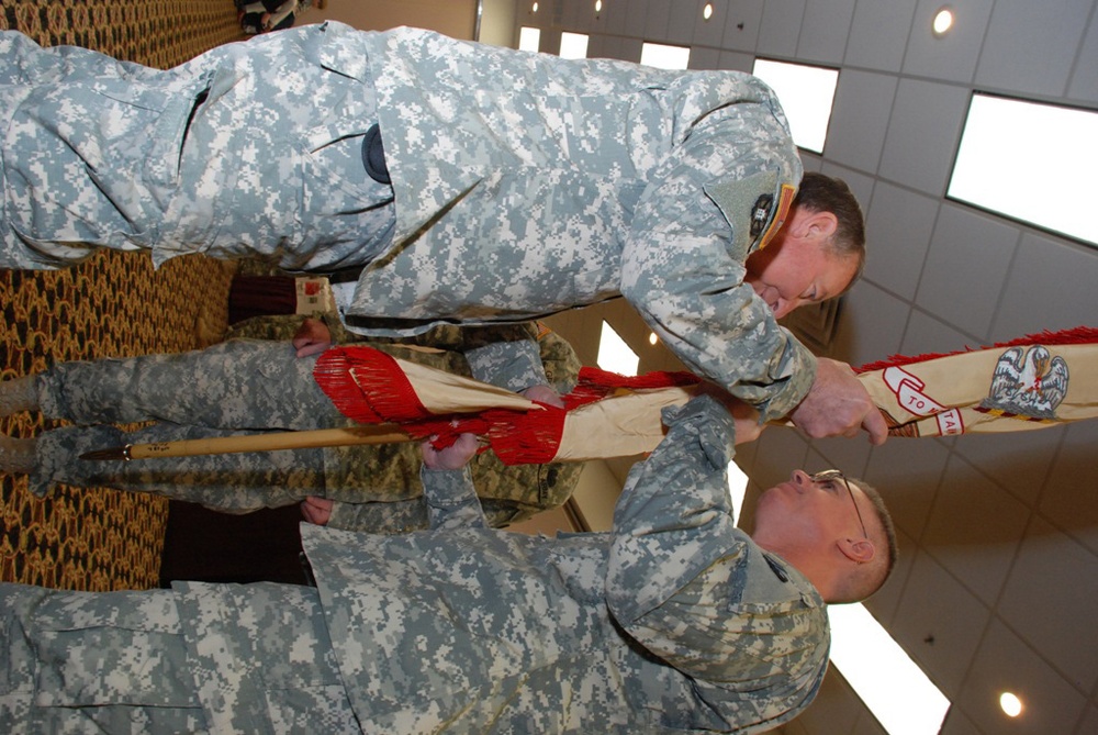 Bossier City Guard unit receives new commander, awards for overseas deployment