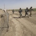 Patrol in the village of Shananah in Diyala Province, Iraq