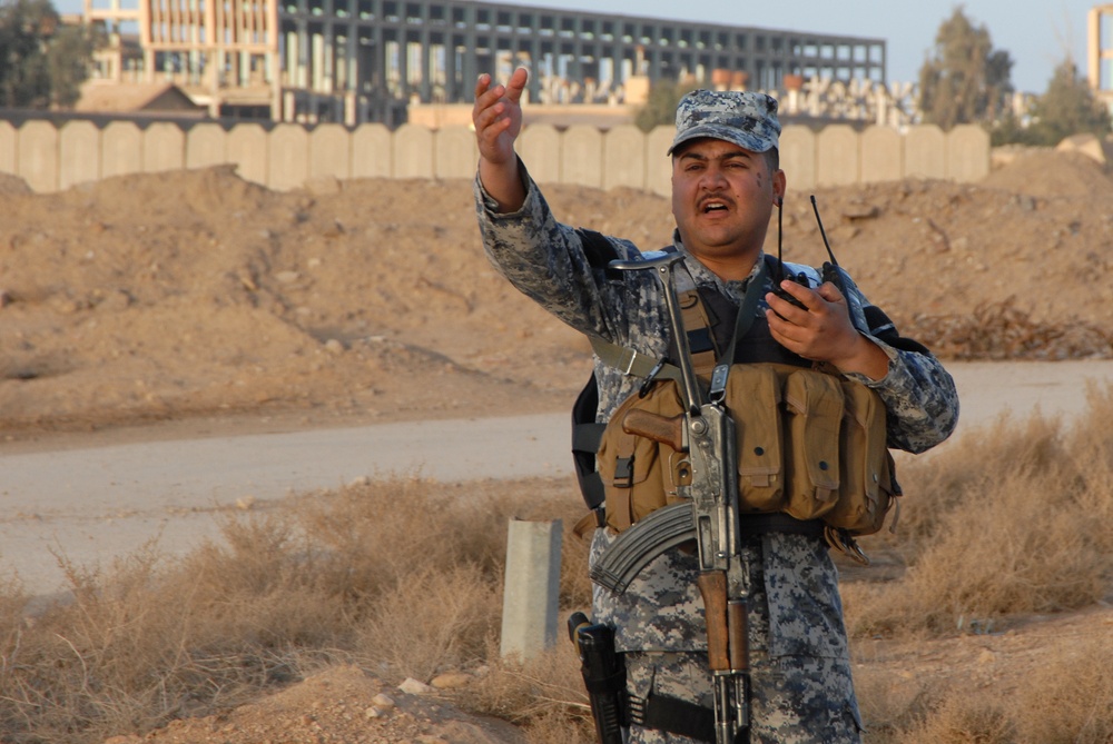 Search of a former weapons manufacturing facility in Iskandariyah, Iraq