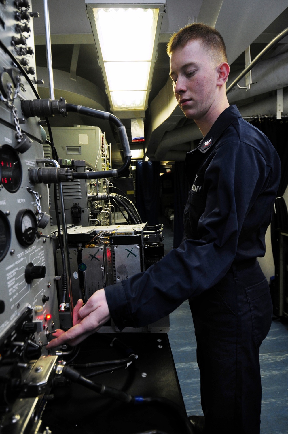 USS Nimitz navigation