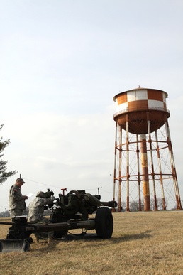 "Balls of the Eagle" conducts semi-annual Gunners Test