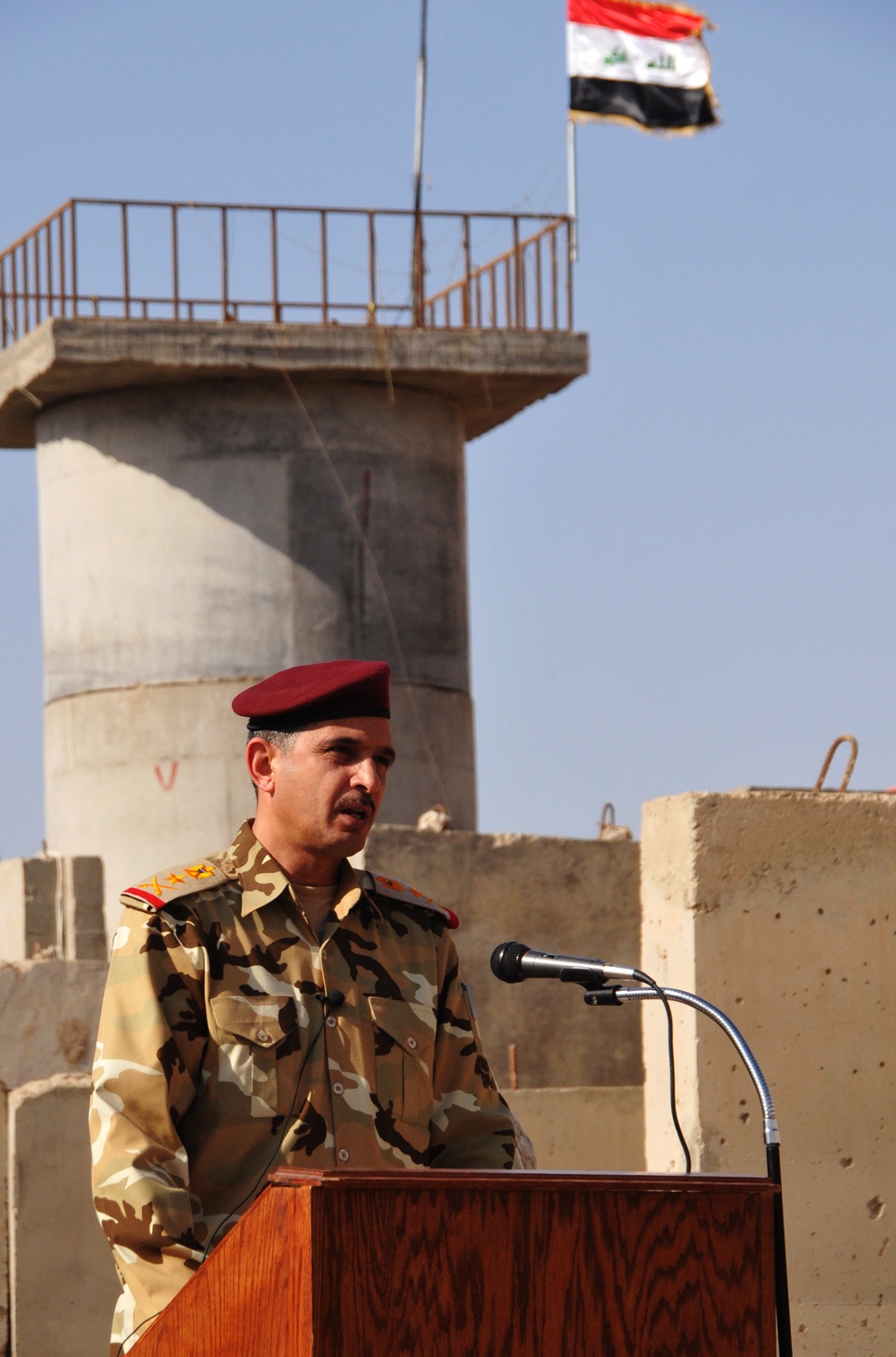 8th Iraqi Army Division assumes responsibility of Combat Outpost 4