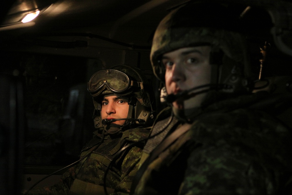 Canadian Army Soldiers Being Transported During Exercise Maritime Raider 09