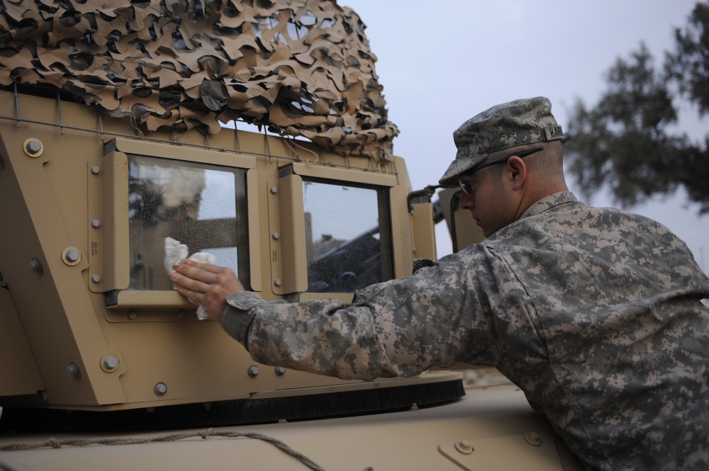 Transfer of control of Combat Outpost 4 in Diwaniyah