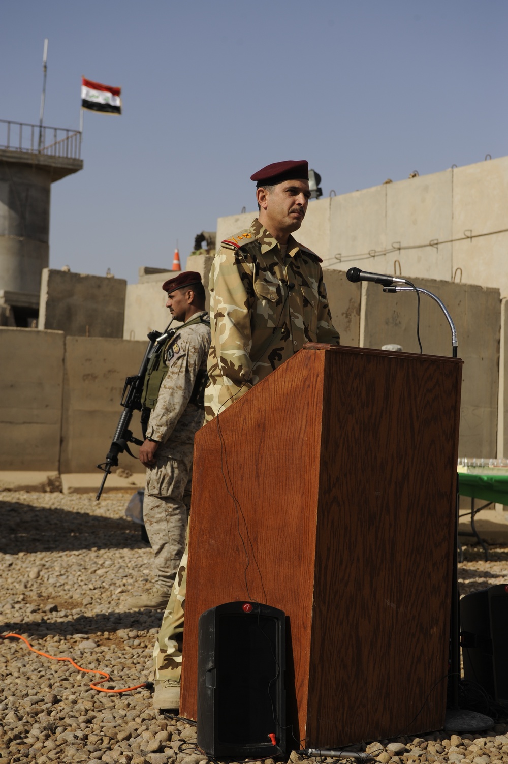 Transfer of control of Combat Outpost 4 in Diwaniyah