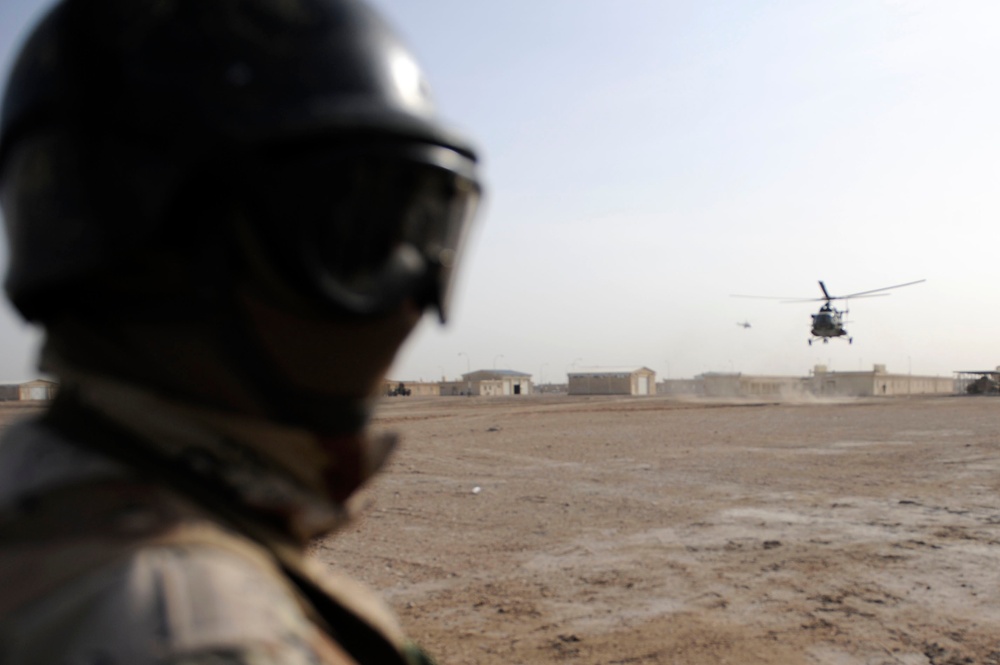 Training demonstration in Basra