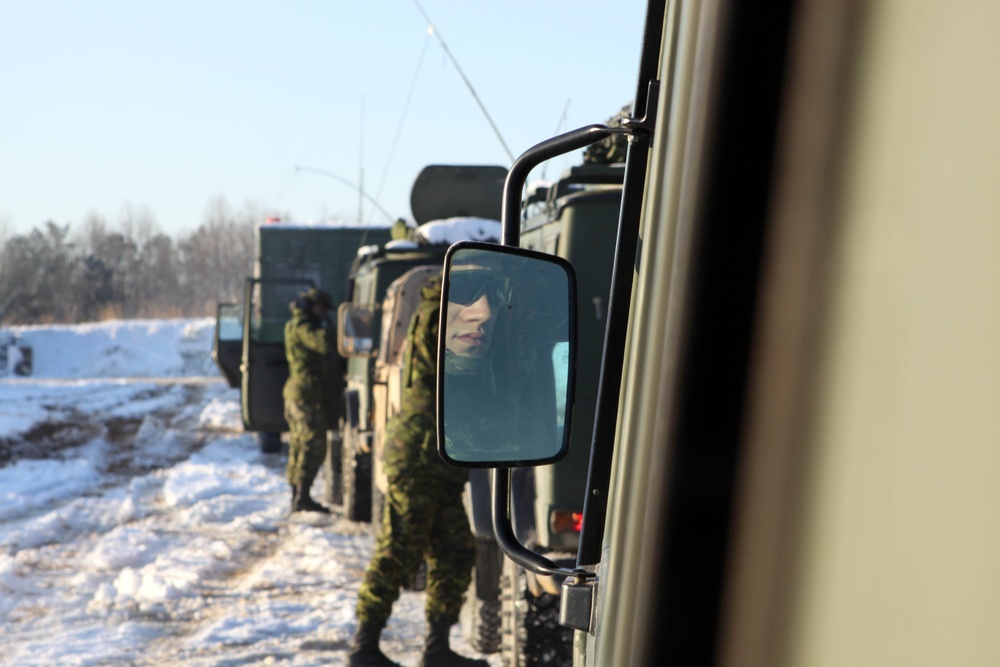 Movement to a Live Fire Exercise at Exercise Maritime Raider 09