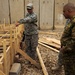 Construction at Joint Security Station 402, in Kadhimiya, Iraq