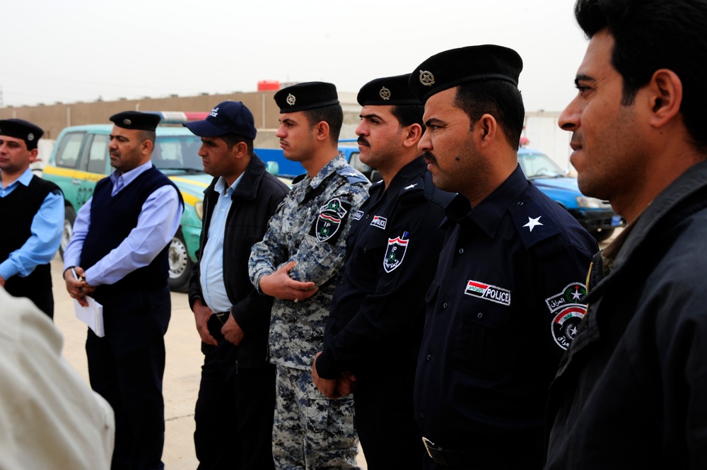Training at Joint Security Station in Kadhimiya