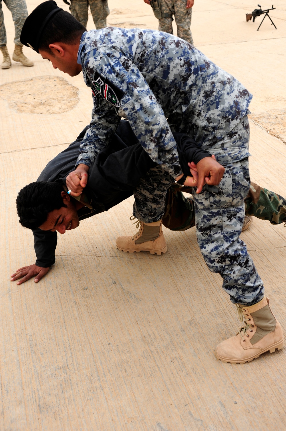 Training at Joint Security Station in Kadhimiya