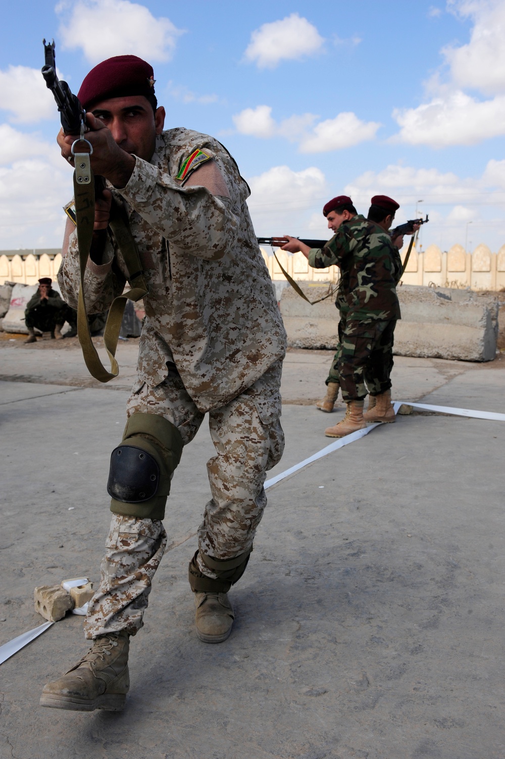 Training at Joint Security Station Kadhimiya